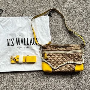 MZ Wallace Legend Medium Crossbody, Sunshine. GUC.